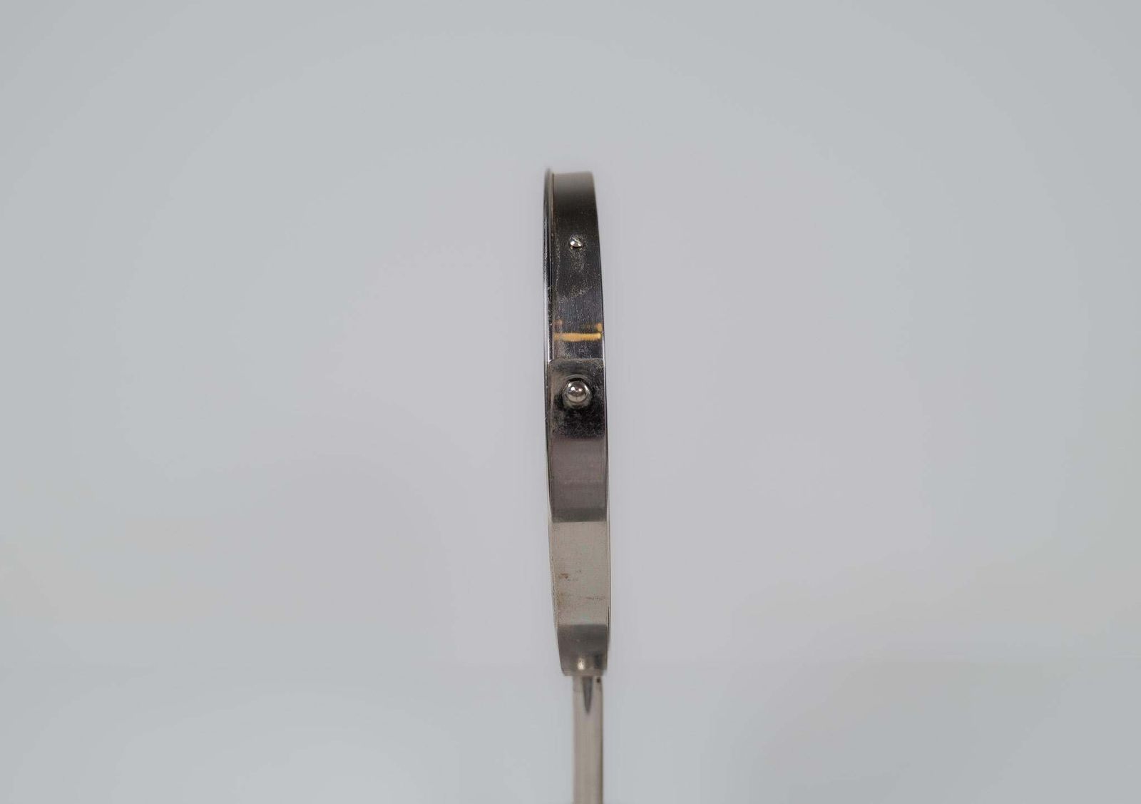 photo for sale Midcentury Modern Hans Agne Jakobsson Chrome  Vanity Table Mirror, Sweden