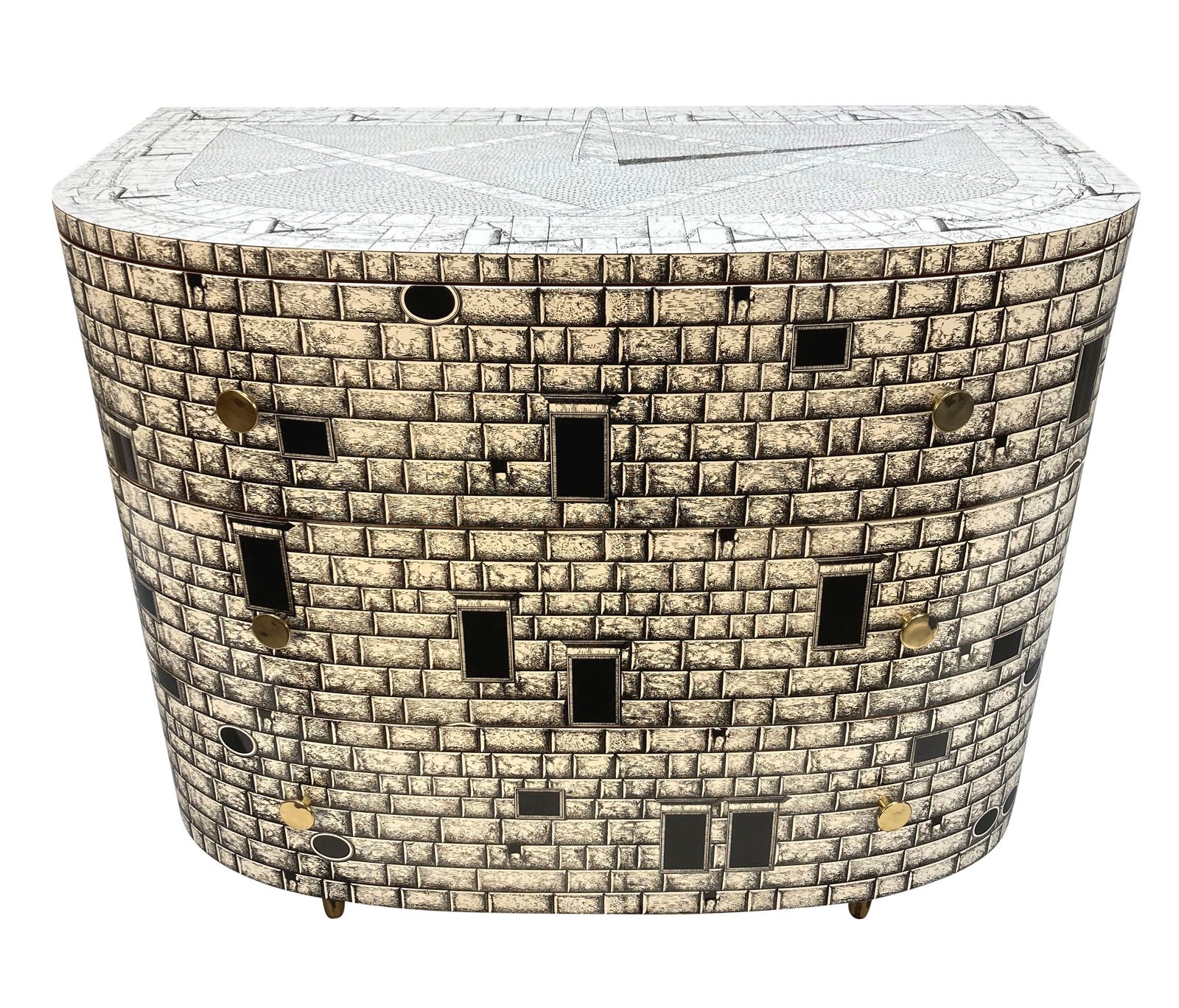 An Original Fornasetti Chest, 1970s photo furniture
