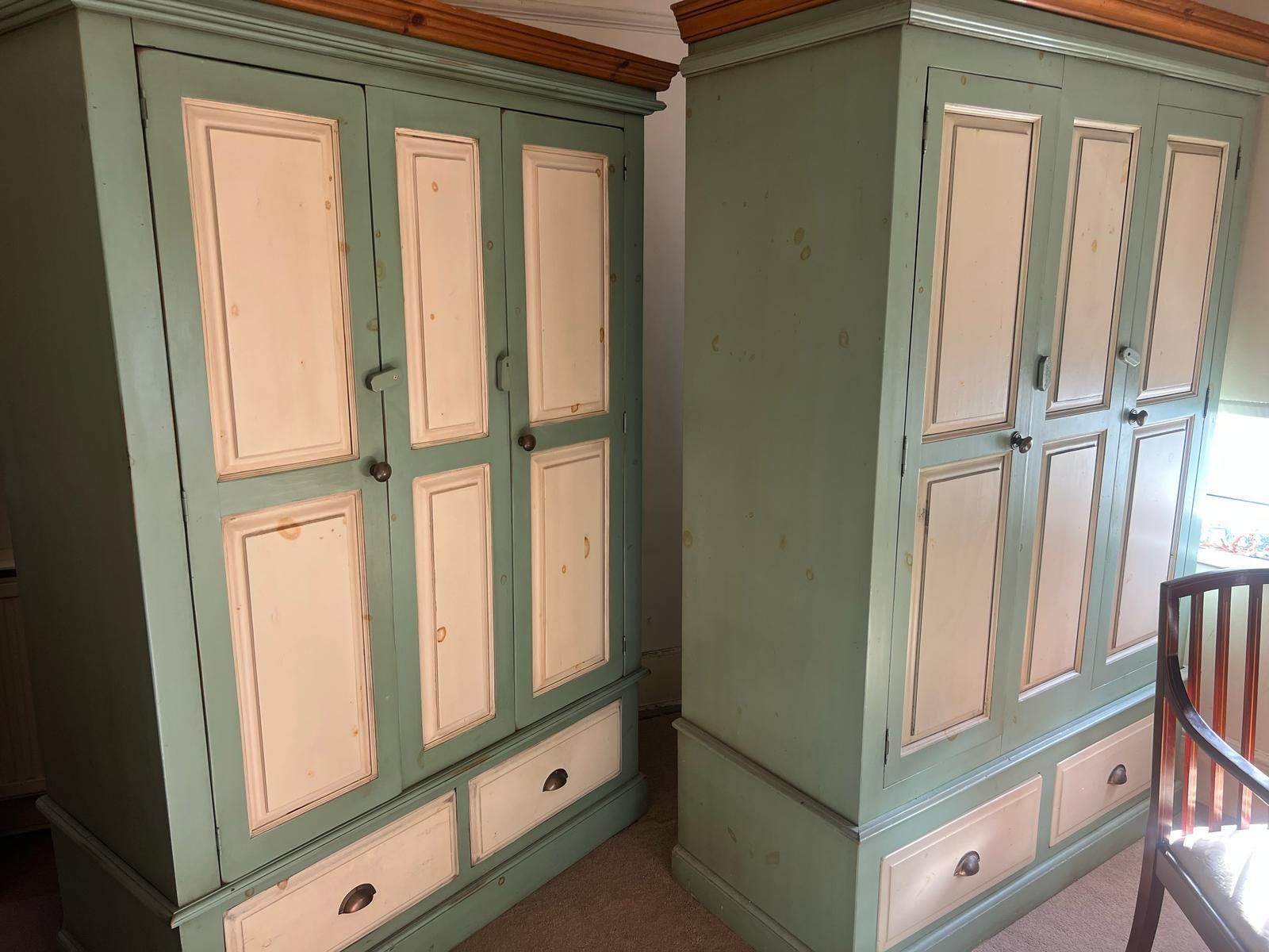 Wardrobe Made Of Pine Wood From Farmhouse Collection