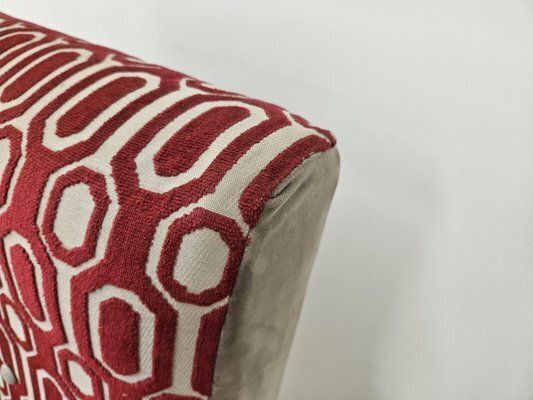 Italian Armchair In Wood And Fabric, 1950s photo buy