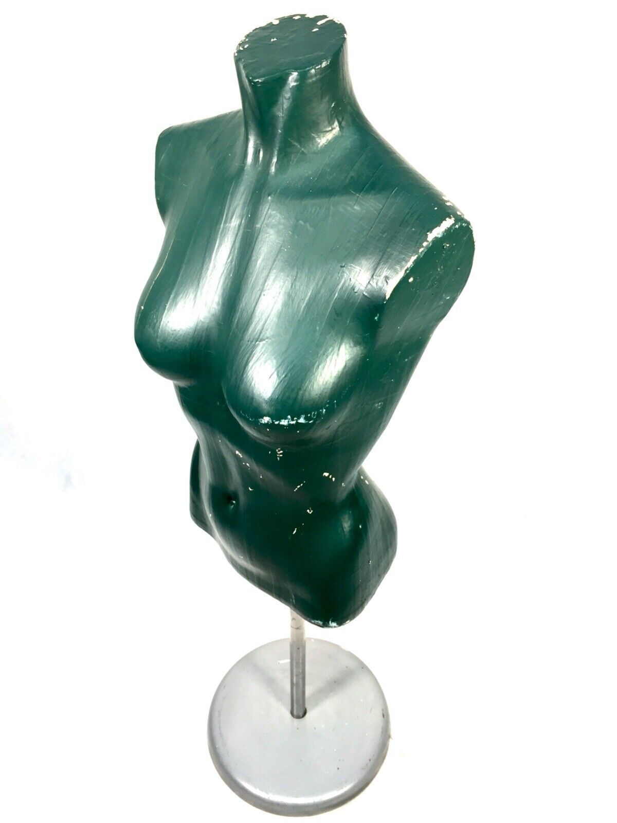 Antique Advertising   20th Century Countertop Bust / Mannequin Stand / Vintage photo vintage