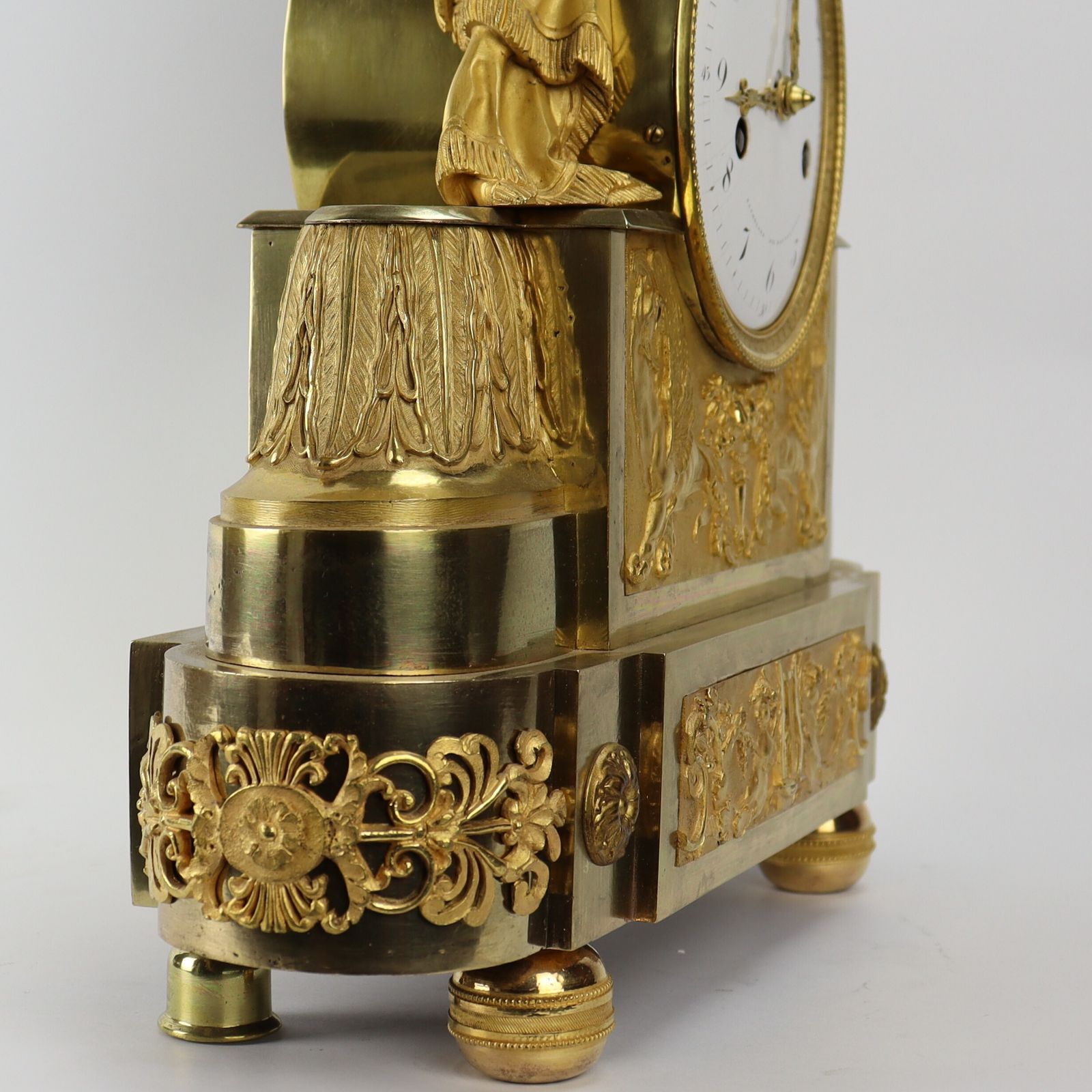 Early 19th Century French Ormolu Mantle Clock By Bachelard Paris photo buy