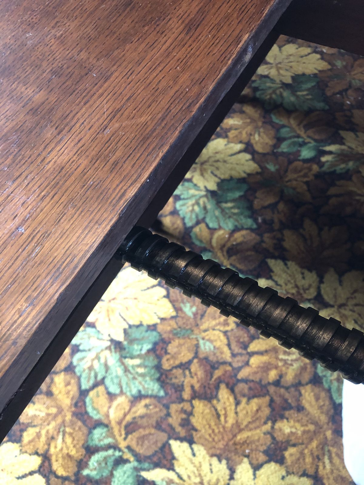 Victorian Carved Oak Extending Table 4’6” To 10” photo for sale