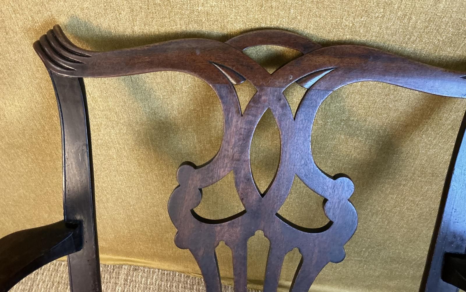 Georgian Style Mahogany Armchair photo buy