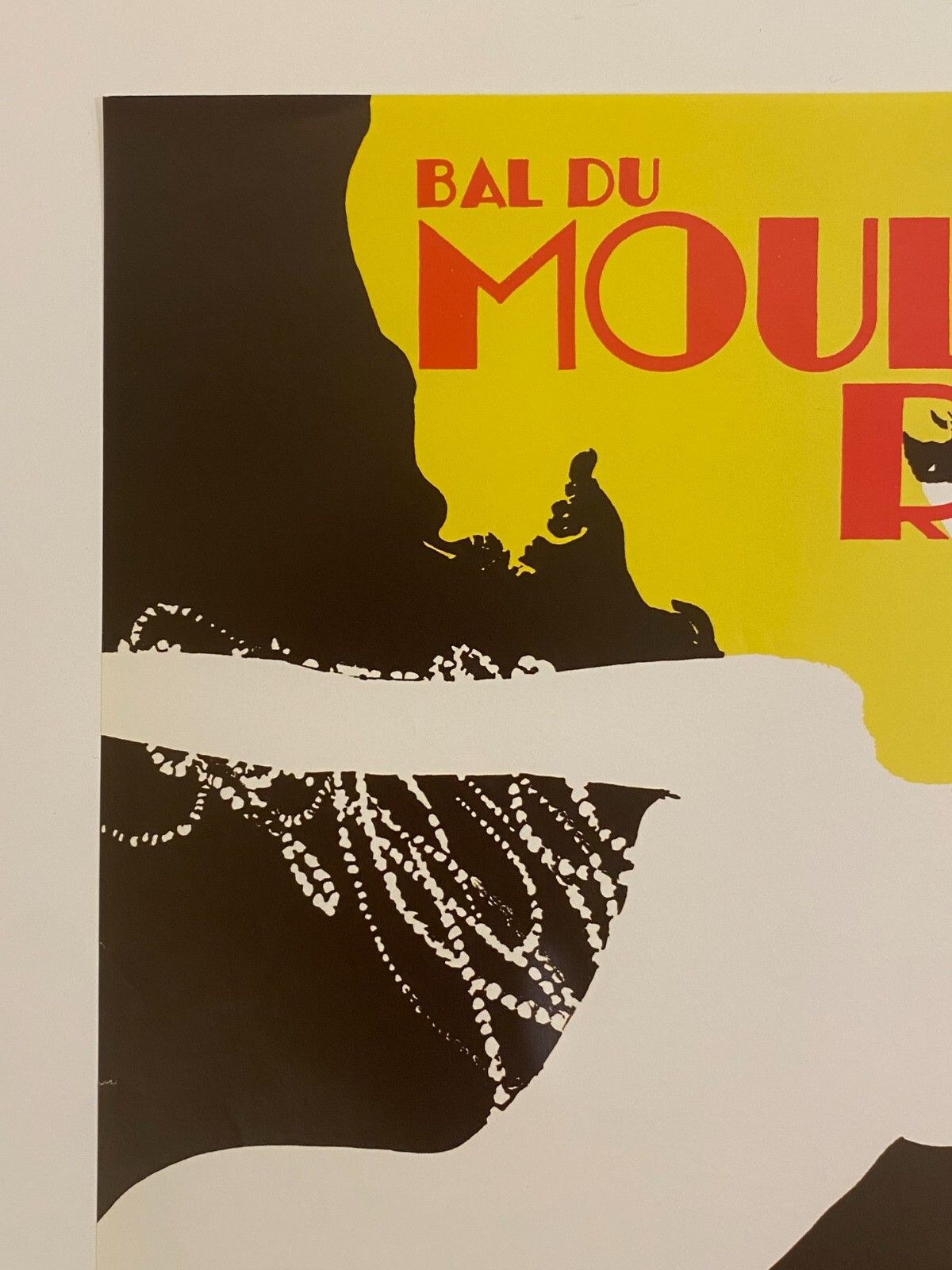 René Gruau, 1980s   Bal Du Moulin Rouge Paris, Festival   Original Vintage Poster Printed In Offset Lithography   Cm 60 X 40   23,6 X 15,7 photo Art