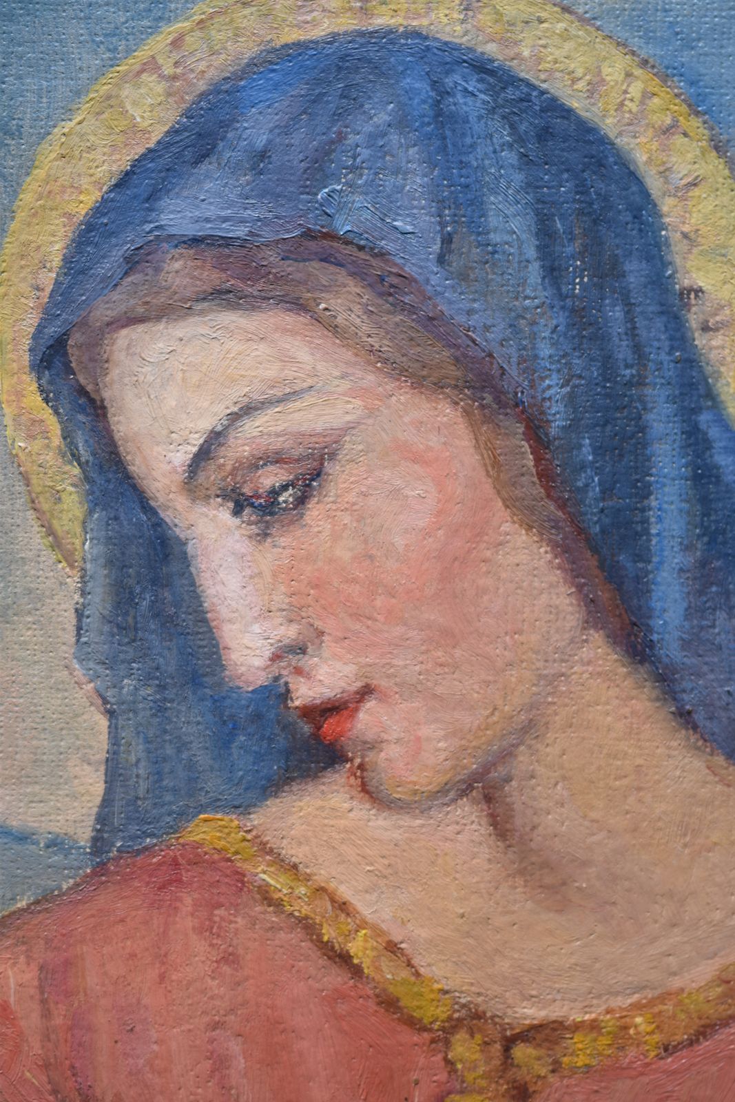 Léonie Humbert Vignot, Virgin And Child (Circa 1910) photo for sale