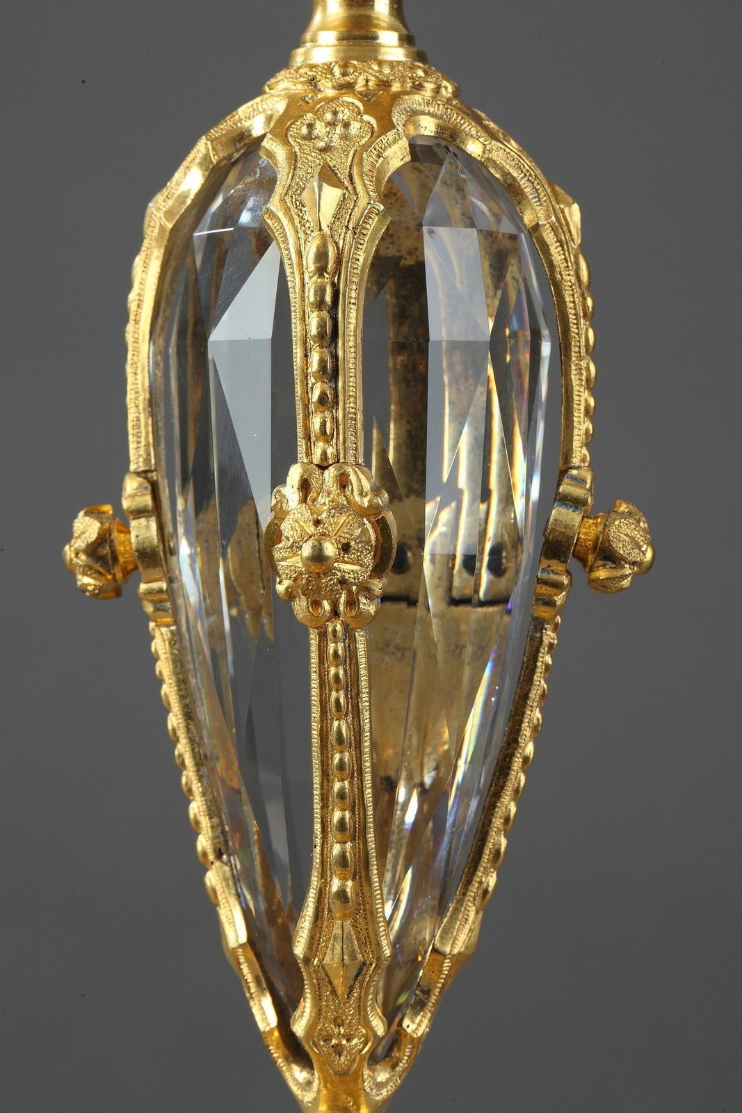 Large Ormolu Mounted Cut Crystal Dish In Renaissance Taste photo 1827.0