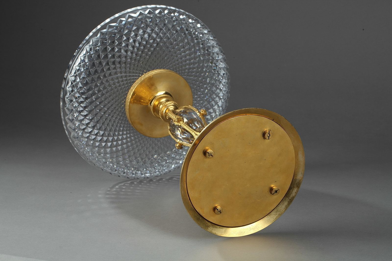 photo vinterior Grande coupe en cristal taillé monté en ormolu, de style Renaissance