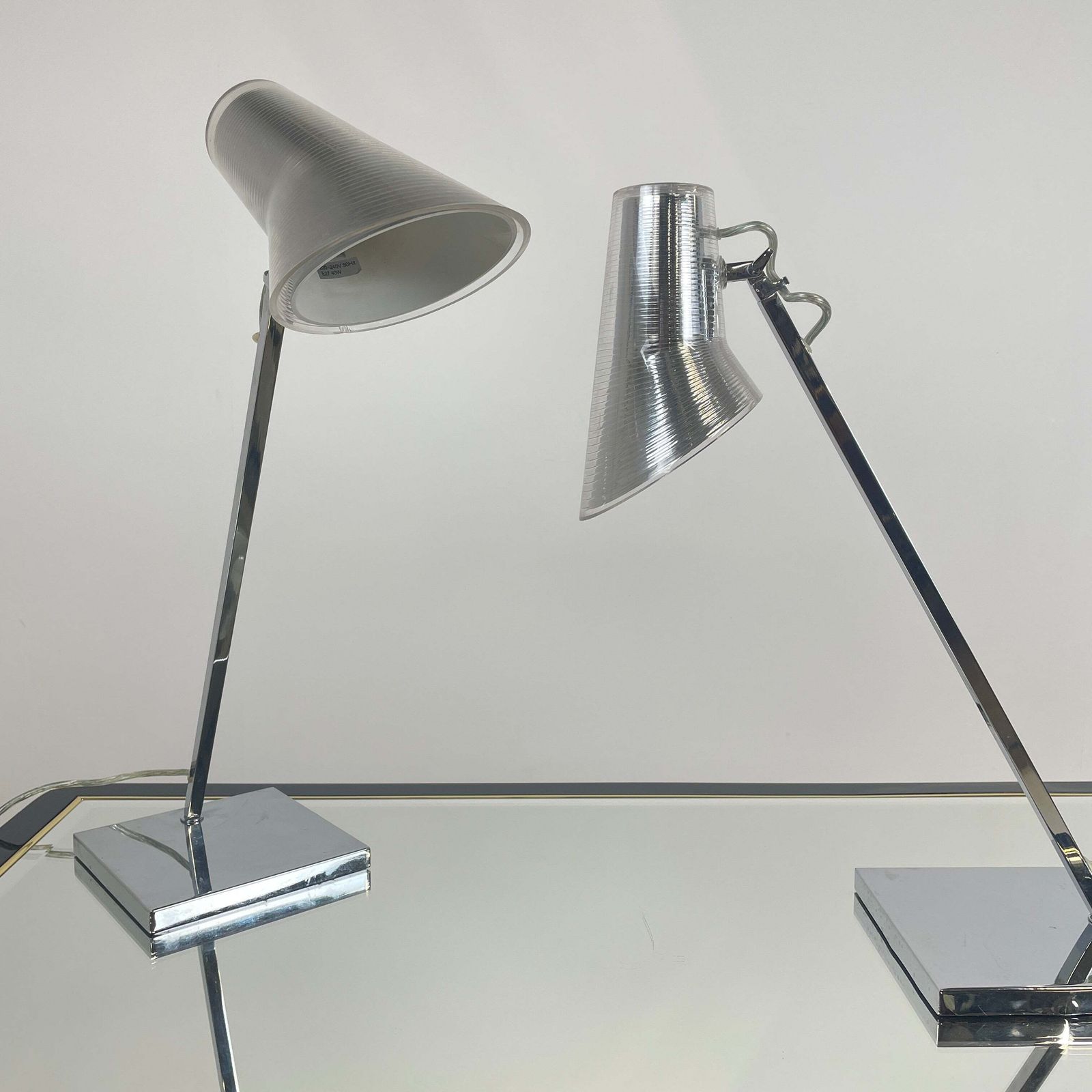 Kelvin T Flos Desk Lamps X 2   Designed By Antonio Citterio 21st Century photo for sale