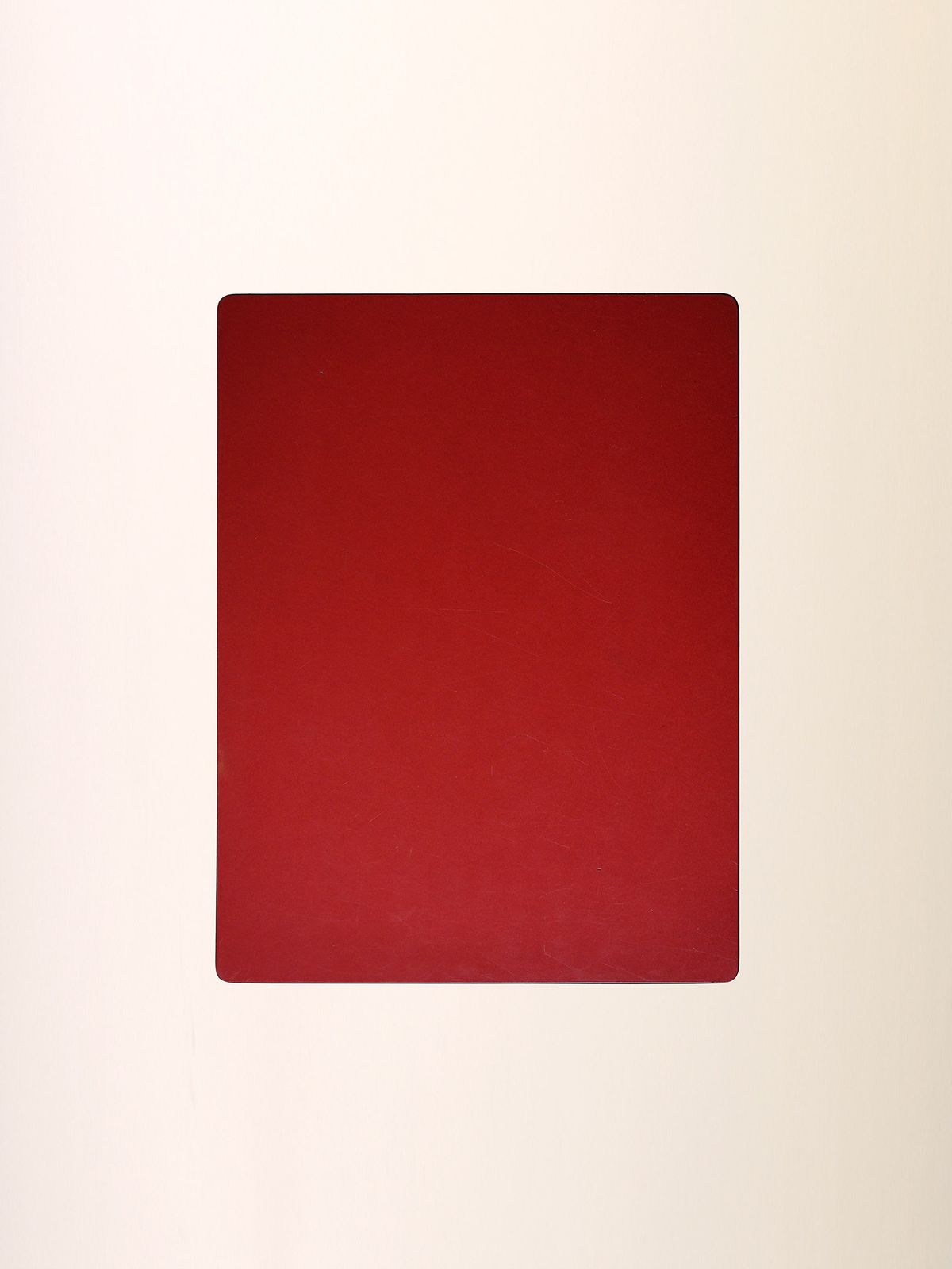 Scandinavische Eettafel Uit De Jaren '60 Met Rood Formica Blad photo vintage