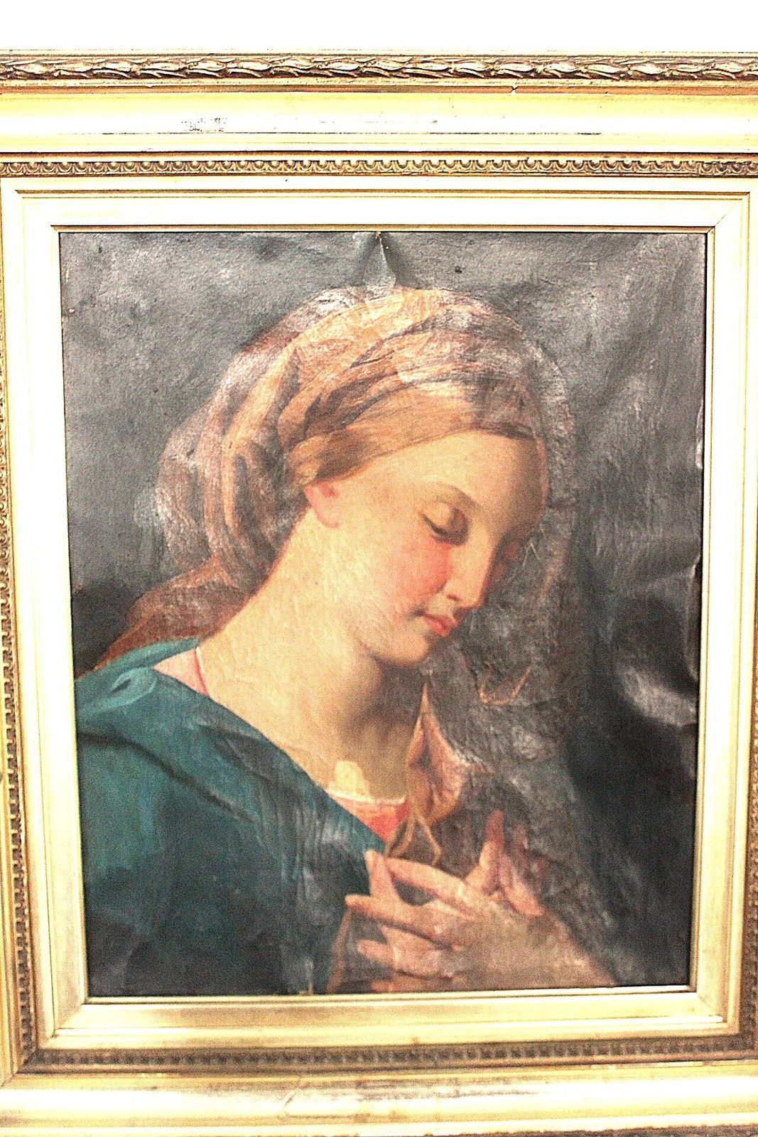 Mid 18th Century Pompeo Batoni Madonna Of Annunciation photo Art