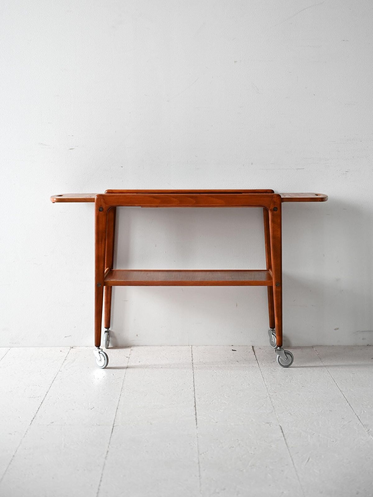 Vintage Swedish Teak Trolley “Thea” By Yngve Ekström photo furniture