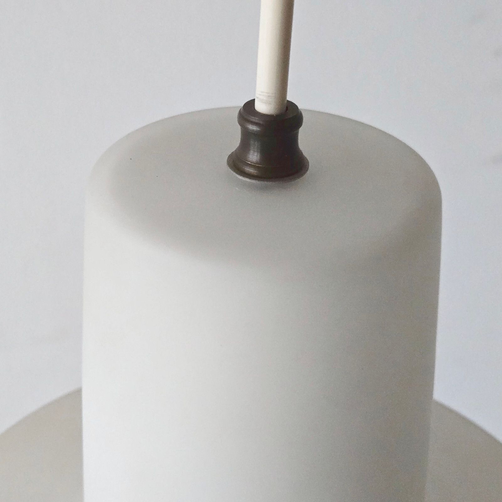 Vintage 1950s Opaline Glass Lamp Pendant Lamp 50s Retro Rockabilly 1950s photo buy