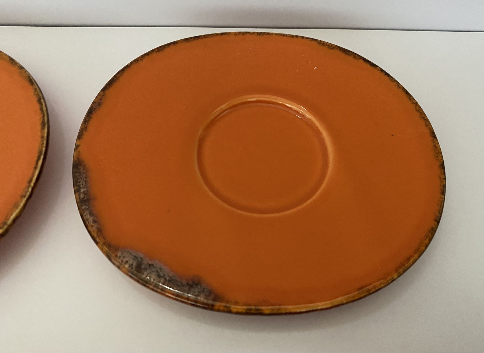 Tuscany, Artistic Pottery, Espresso Cup And Saucer Set (X4) photo buy