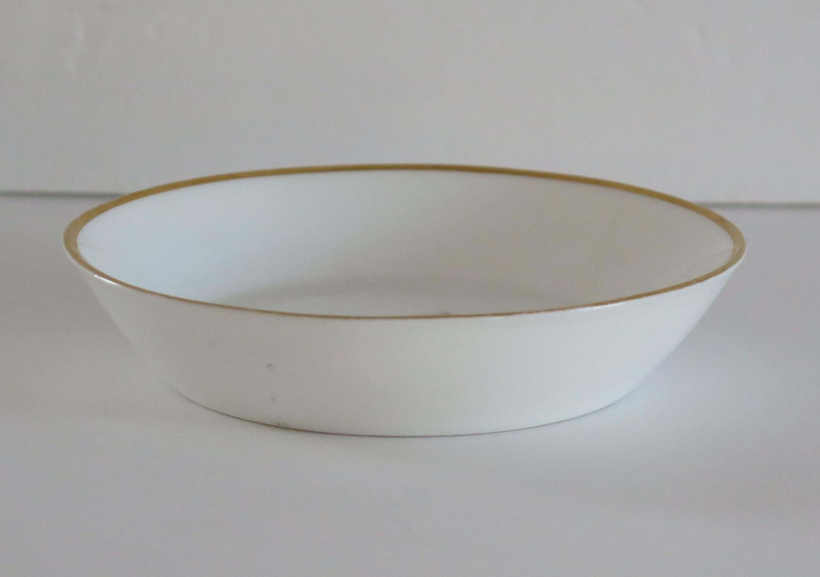 Fine Old Paris Porcelain Saucer With 'En Grisaille' Decoration, French Circa 1810 photo for sale