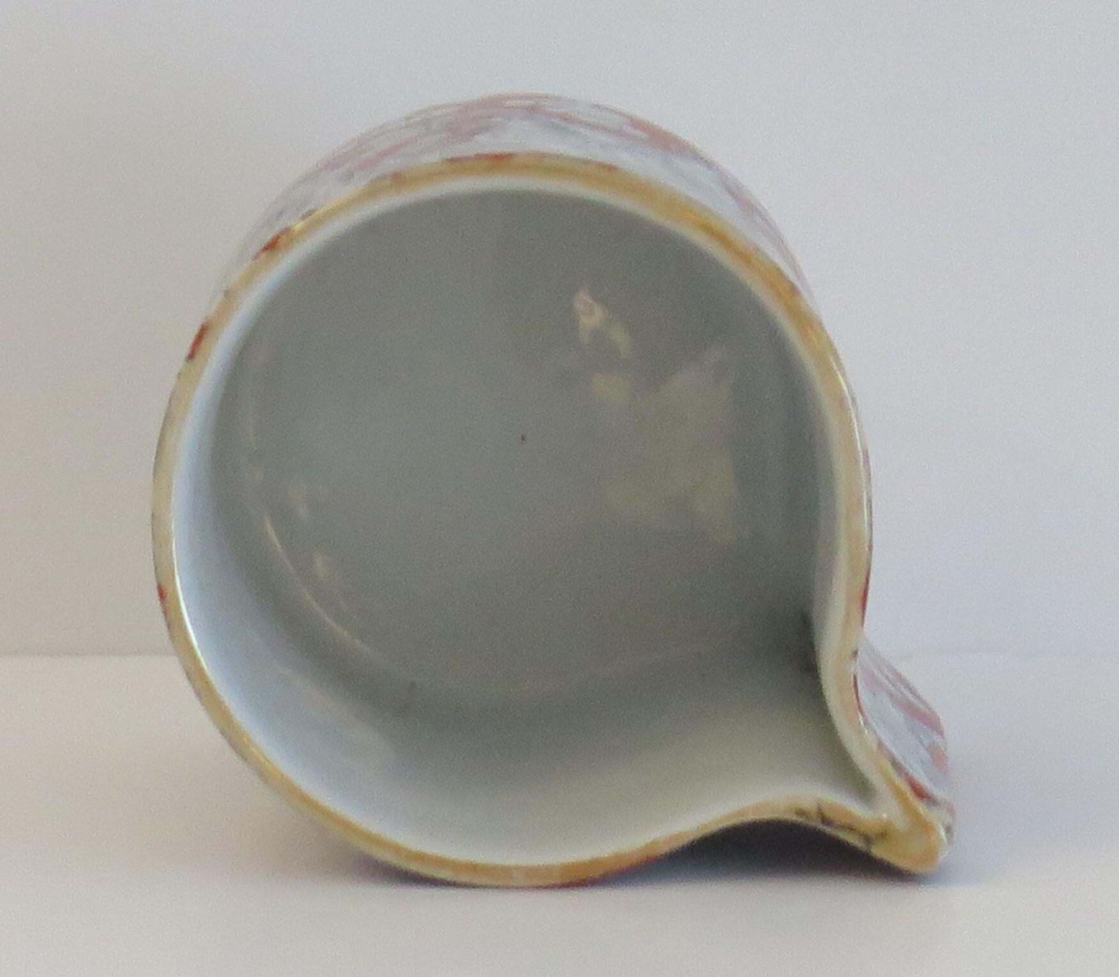 Rare Mason's Ironstone Coffee Can And Saucer In Bandana Pattern, Circa 1890 photo vintage