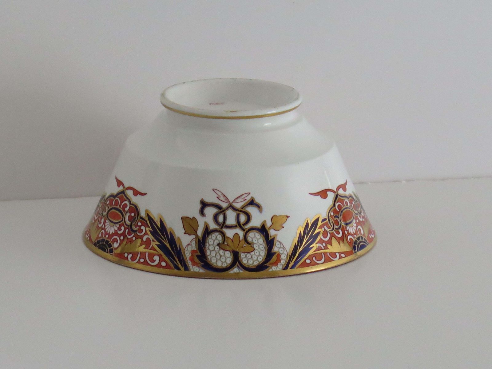 photo for sale Early 19th Century Spode Porcelain Slop Bowl In Japan Ptn 1946, Circa 1810