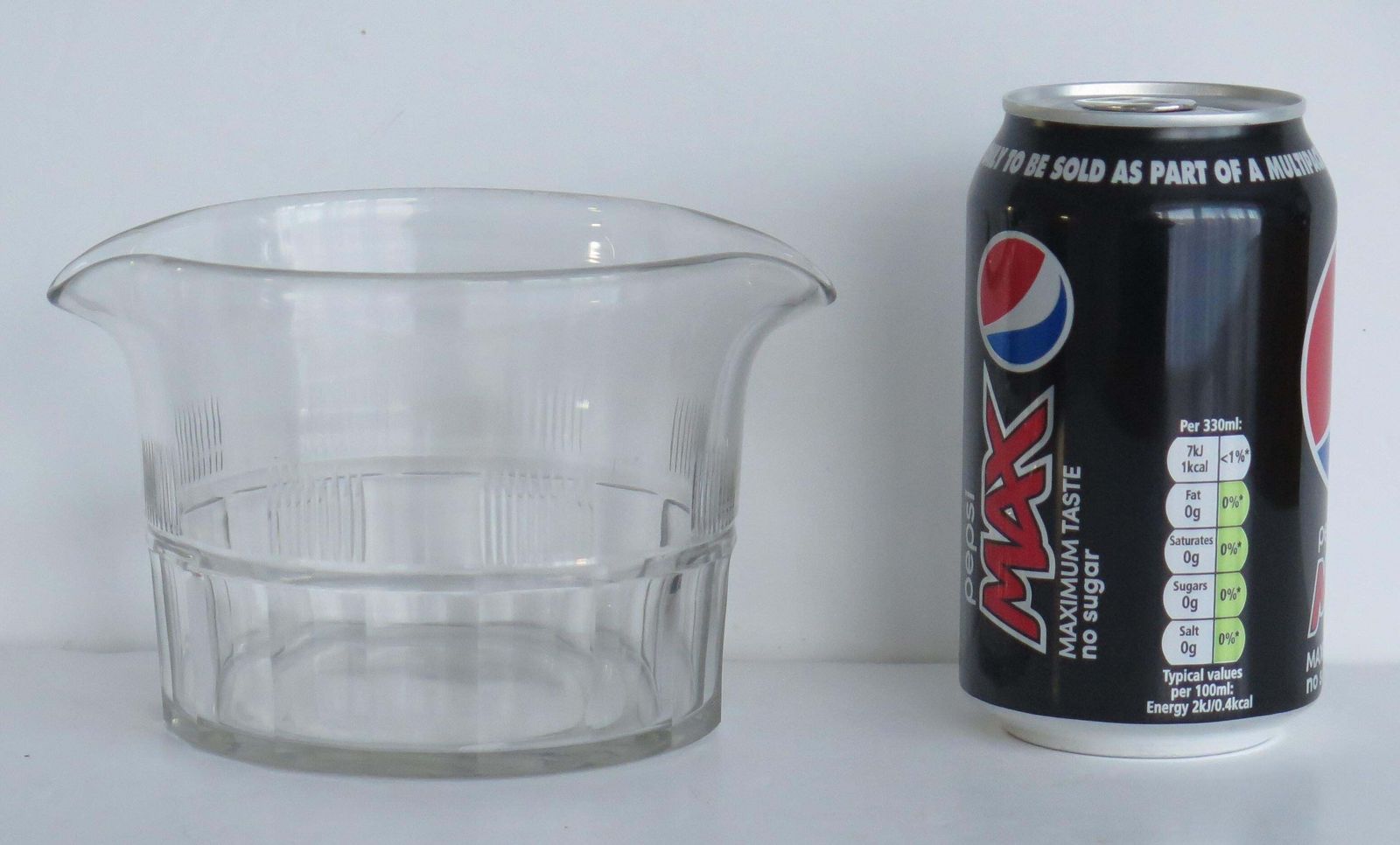 229.0 Georgian Wine Glass Cooler Or Rinser Bowl, Irish Circa 1800 photo