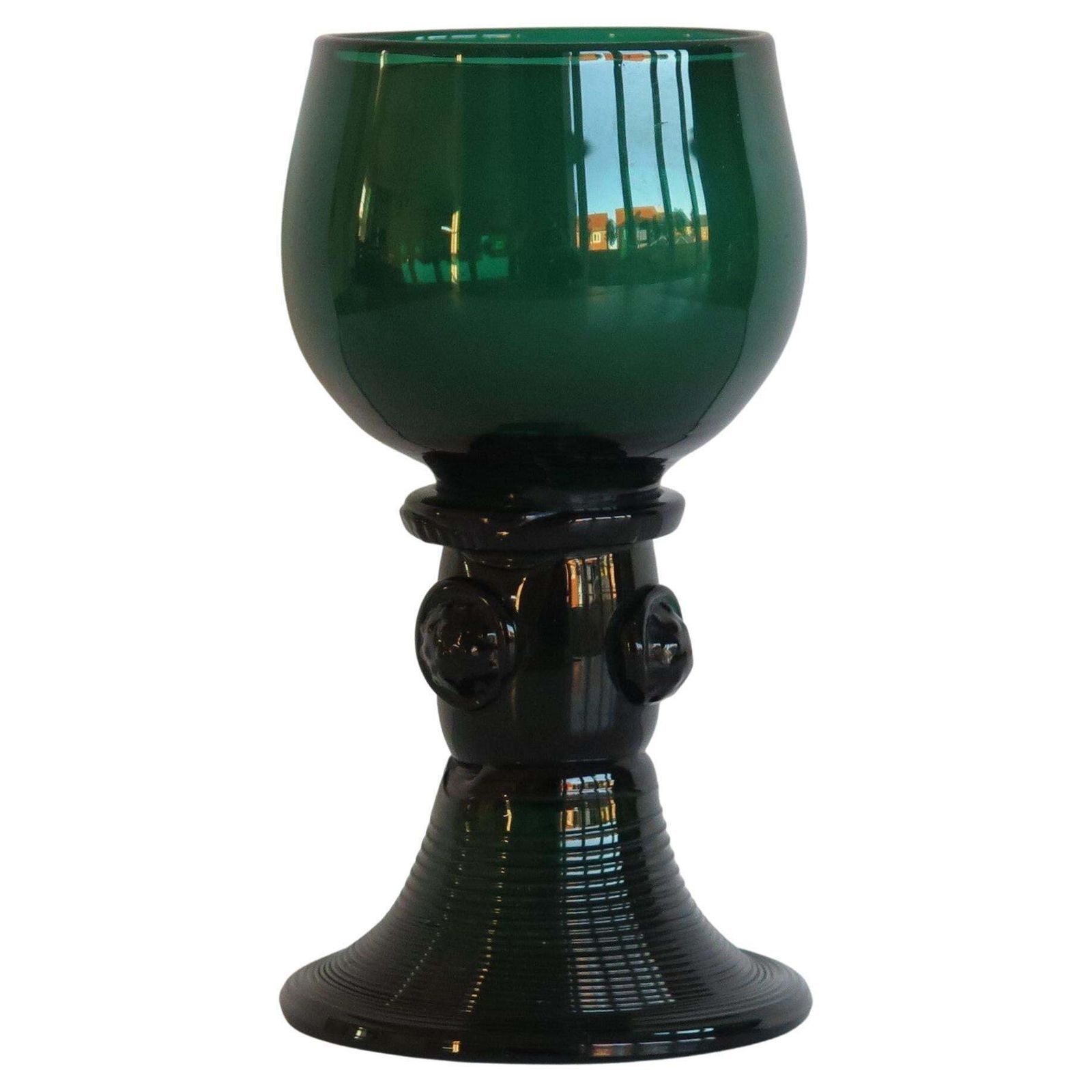 Georgian Glass Roamer Bristol Green , English Regency Period Circa 1815