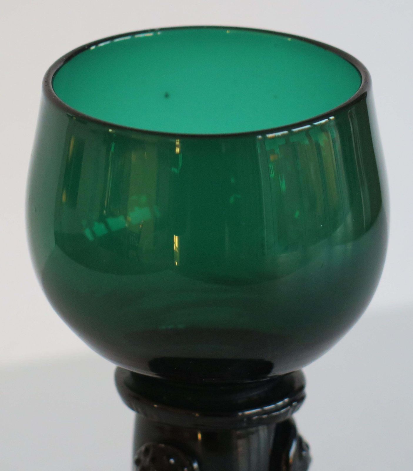 Georgian Glass Roamer Bristol Green , English Regency Period Circa 1815 photo Home Decor