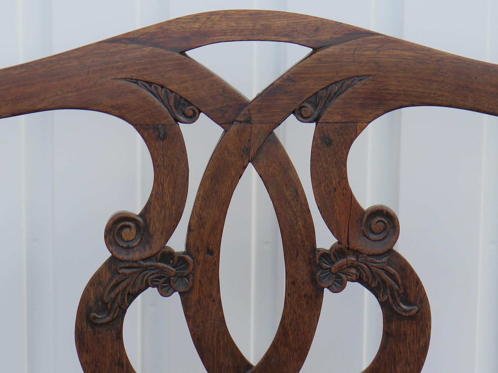 1375.0 George 111 Period Chippendale Armchair Finely Carved, Circa 1760 photo