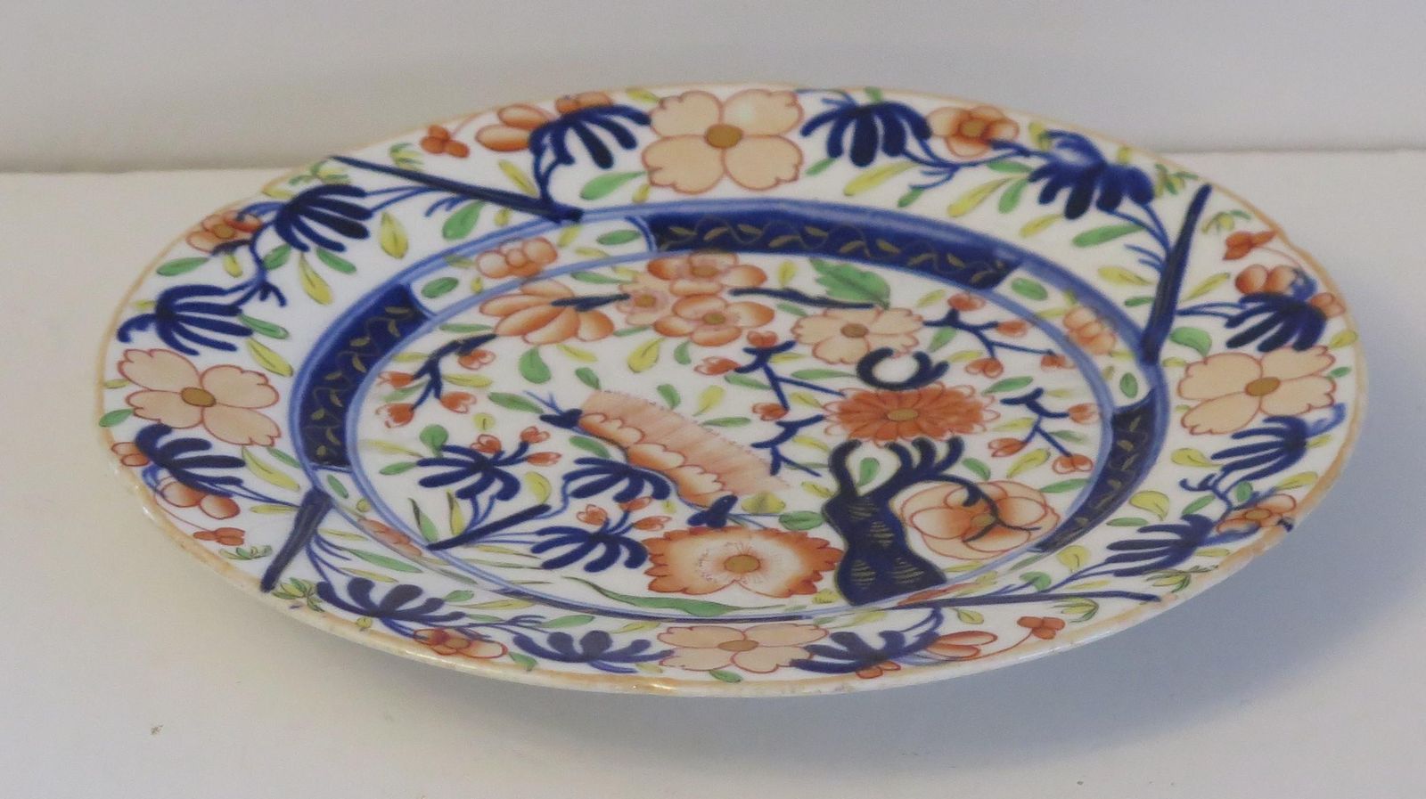 Early 19th Century Plate Porcelain Finely Hand Painted, Staffordshire Uk Ca 1825 photo Home Decor