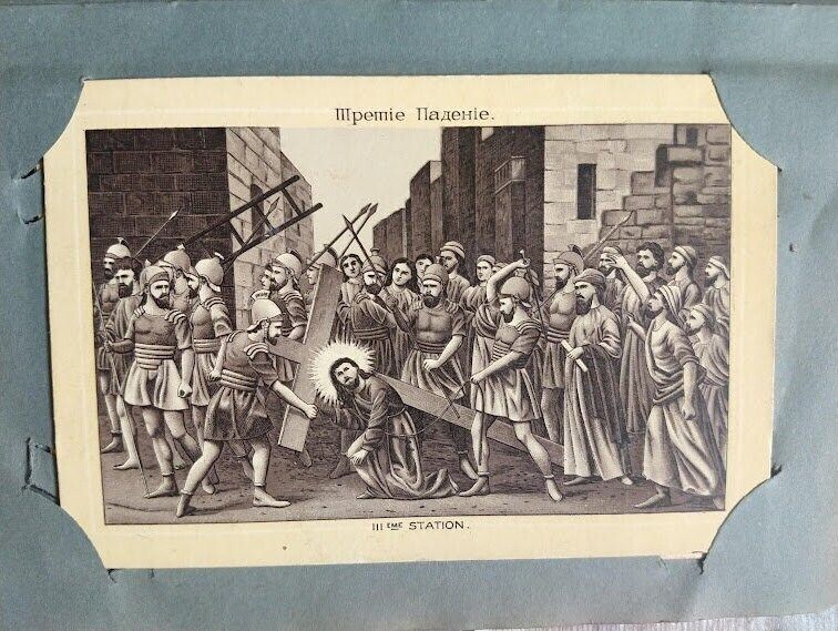 33 Old Religious Cards In Album photo Art