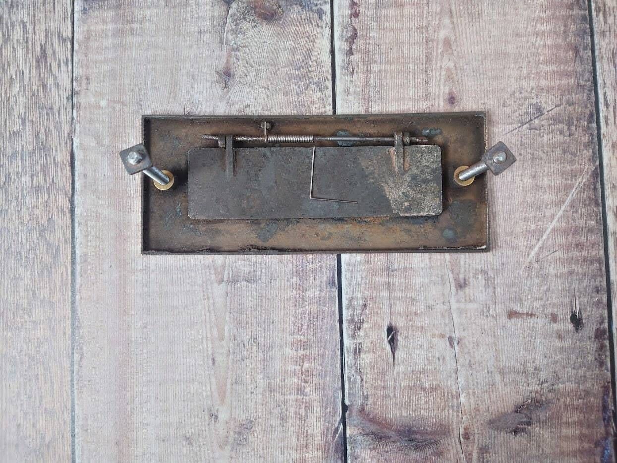 photo for sale Vintage Copper Brass Door Letter Plate
