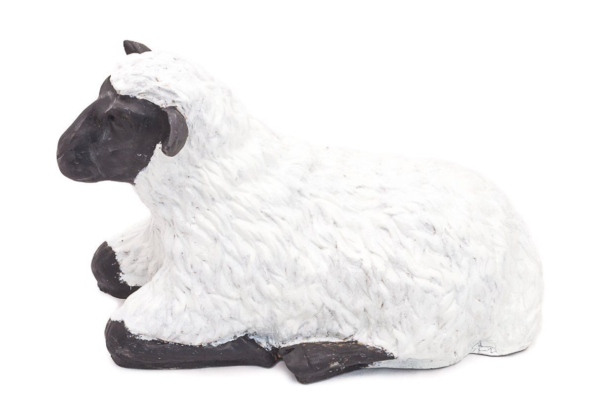 Boiled Cardboard Sheep Sculpture. photo furniture