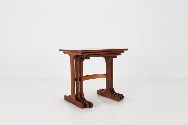 Teak Wood Nesting Tables By G Plan, 1970s, Uk, 1970s, Set Of 3 photo buy
