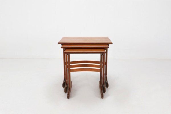 photo for sale Teak Wood Nesting Tables By G Plan, 1970s, Uk, 1970s, Set Of 3