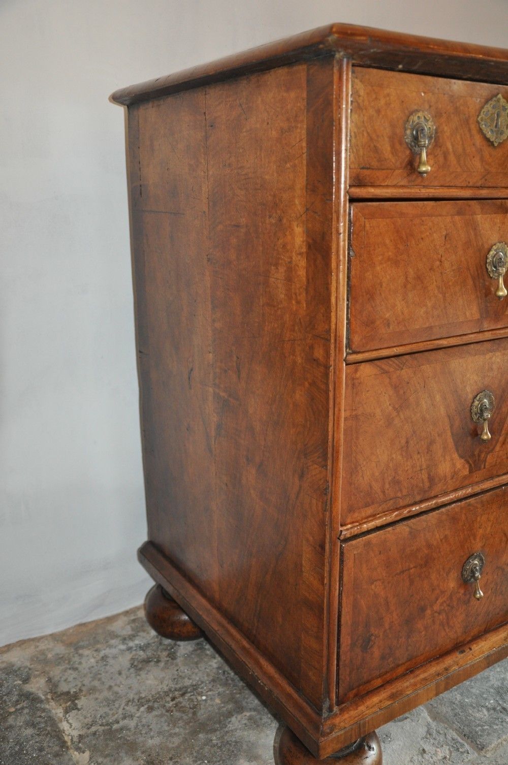 17th Century Walnut Chest Of Drawers photo 3800.0