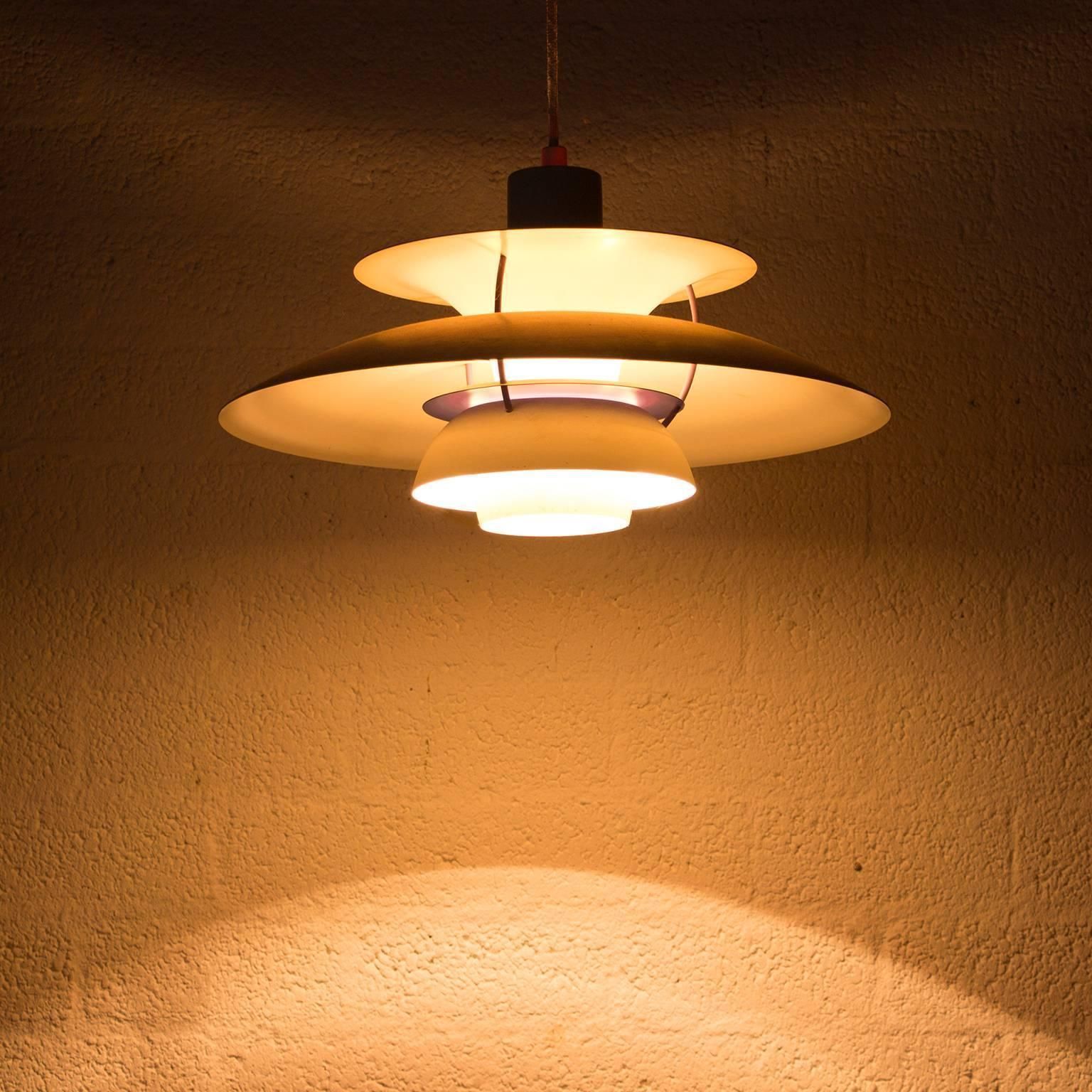 1958, Poul Henningsen For Louis Poulsen, Ph5 Pendant Light photo buy