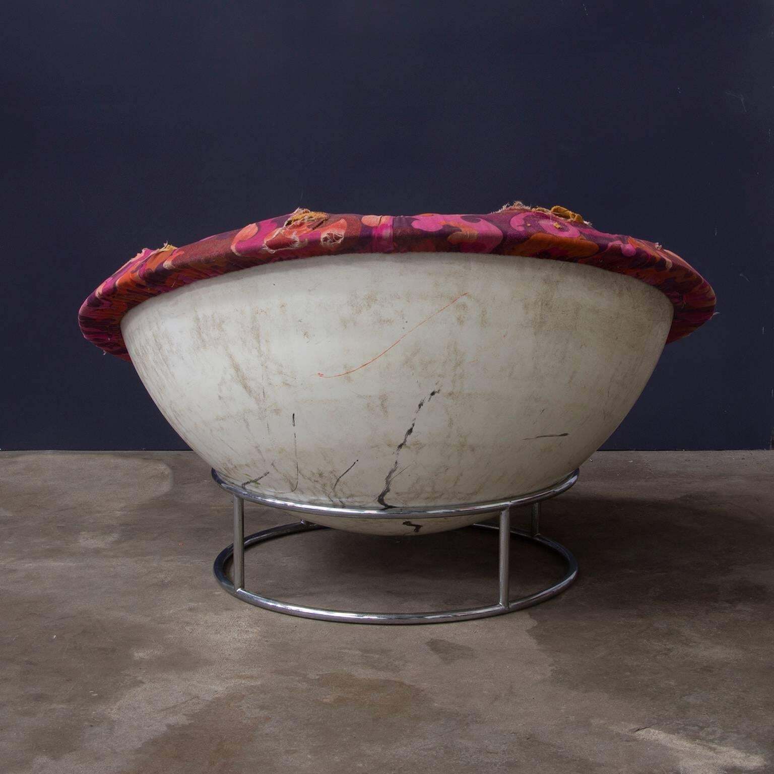 1970s 'Bird's Nest' Verner Panton Style Lounge Chair photo Furniture