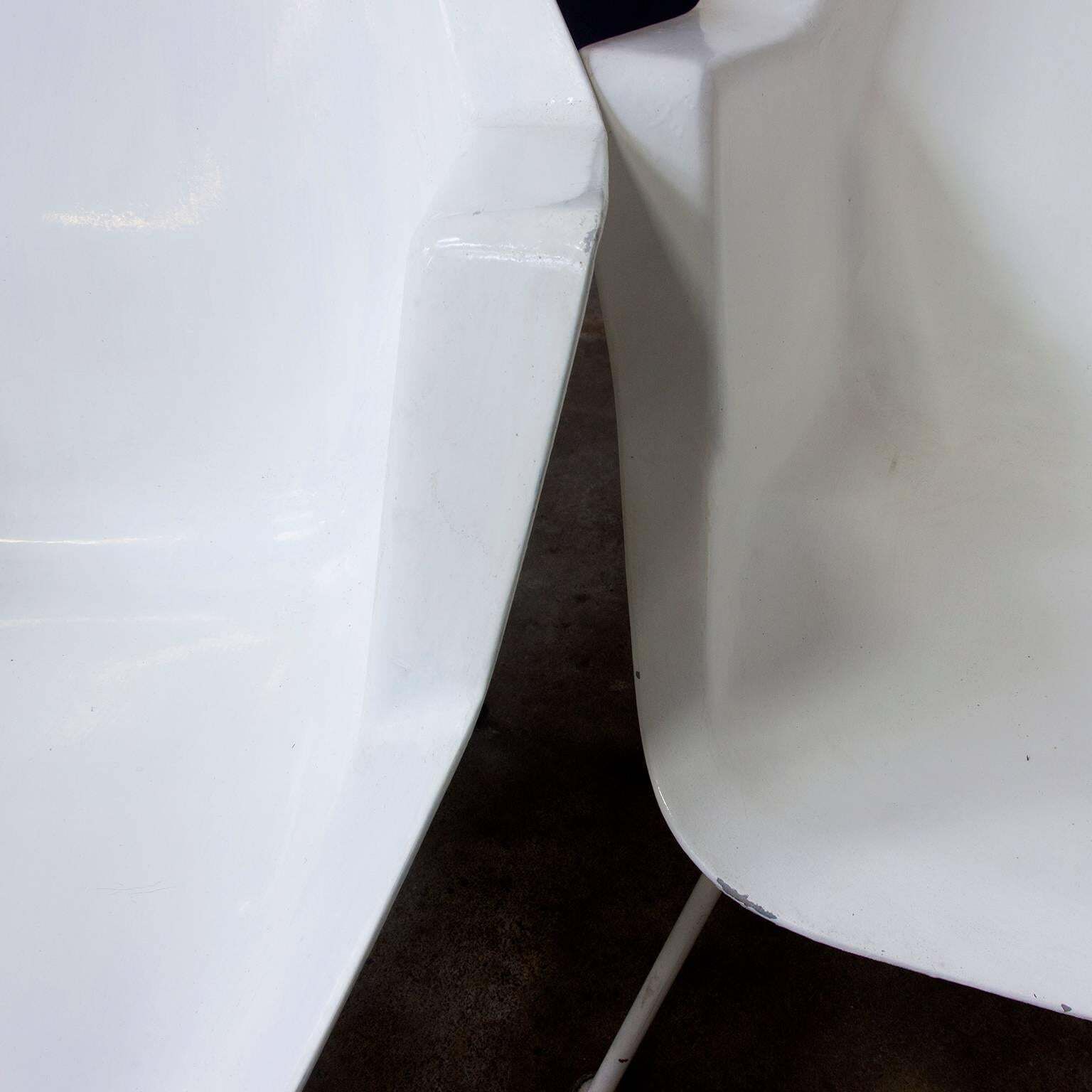 1957, Wim Rietveld/André Cordemeyer, Three Chairs, 416 Version By Gispen Holland photo vintage