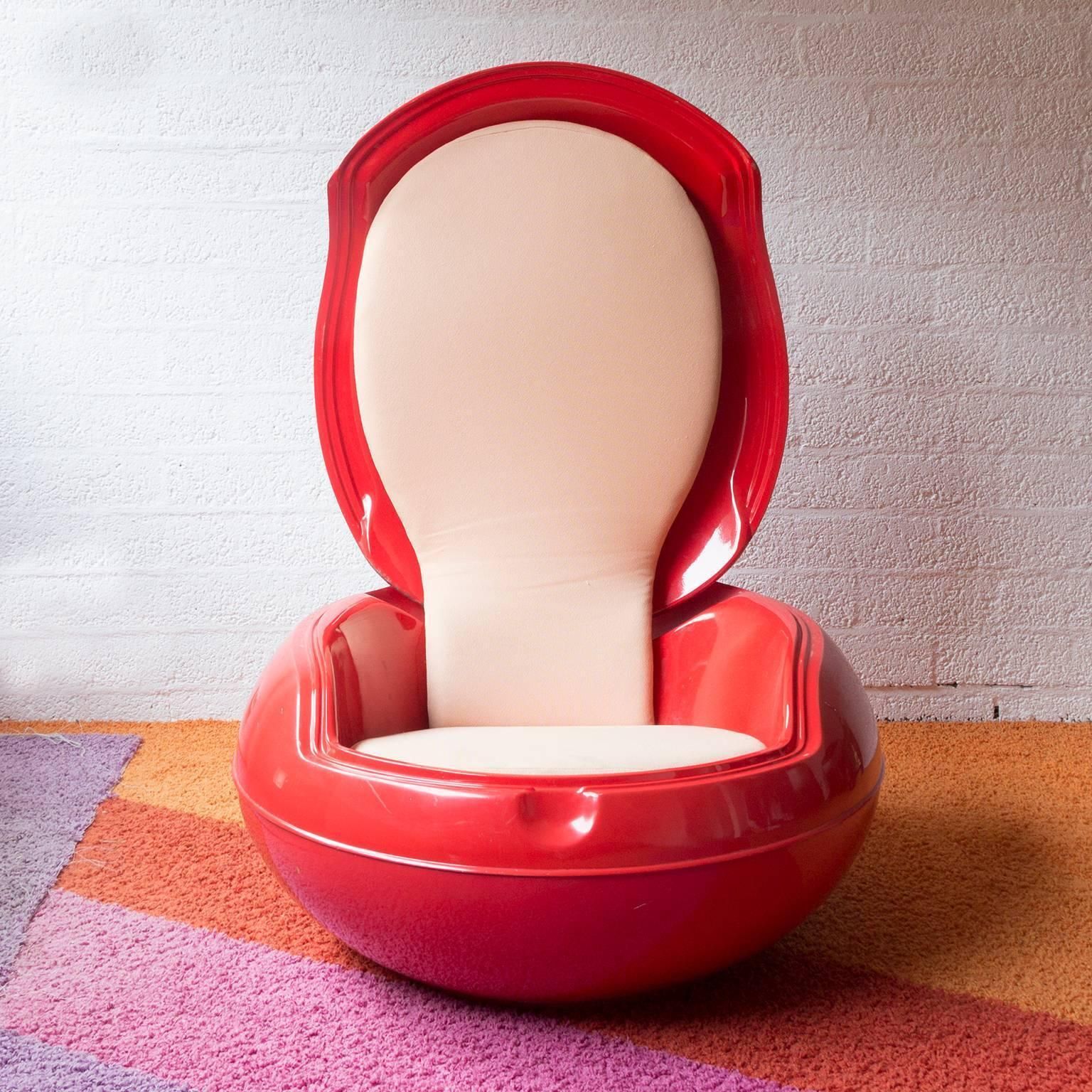 Peter Ghyczy For Ghyczy Design, Red Garden Egg Or Senftenberg Egg, 1968 photo buy