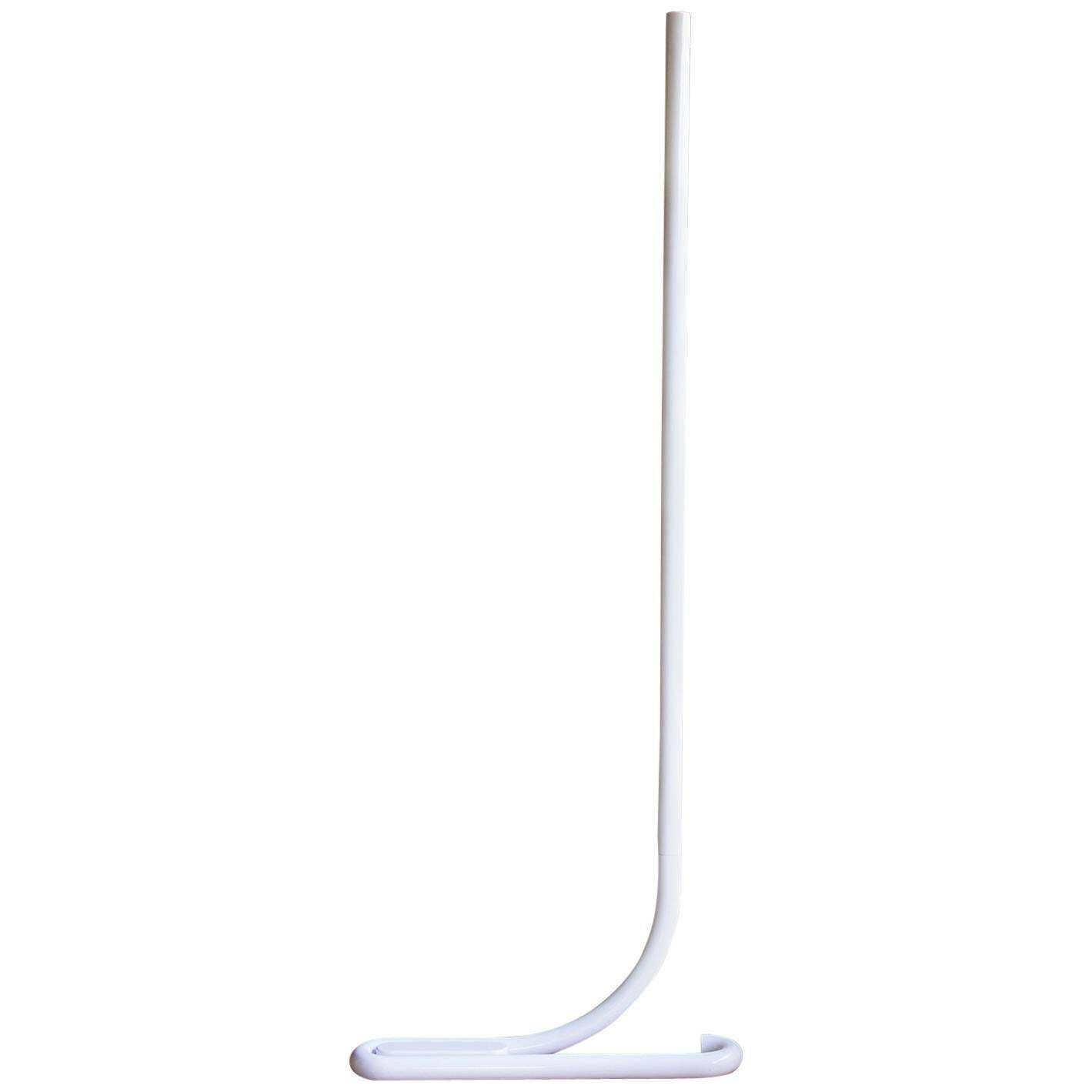1972, Aldo Van Den Nieuwelaar, Early White Tc2 Floor Lamp For Artimeta