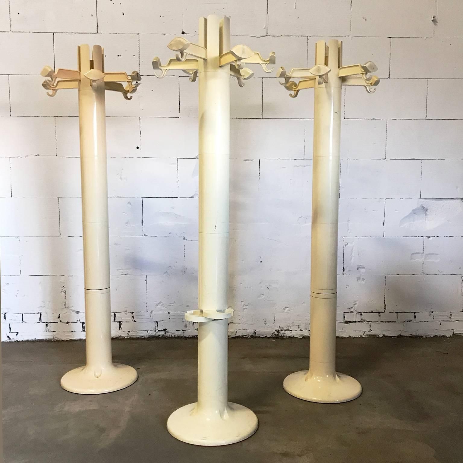 1972, Giancarlo Piretti For Castelli, Iconic "Planta" Abs Coat Stand photo furniture