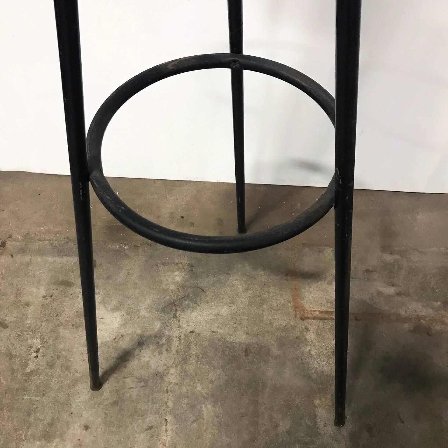 1960, Original Rare French Standing Coat Hat Stand With Colored Balls photo Furniture