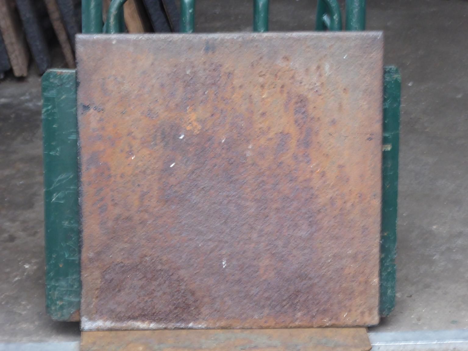 Antique French 'Napoleon' Fireback / Backsplash, 19th Century photo vintage