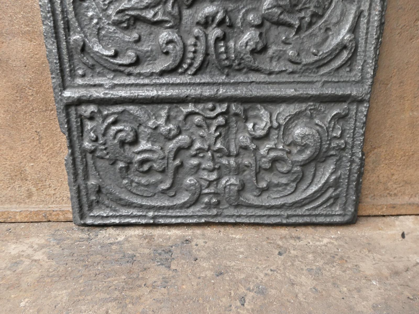 photo furniture Antique French 'Adoration Of The Magi' Fireback / Backsplash, 18th Century