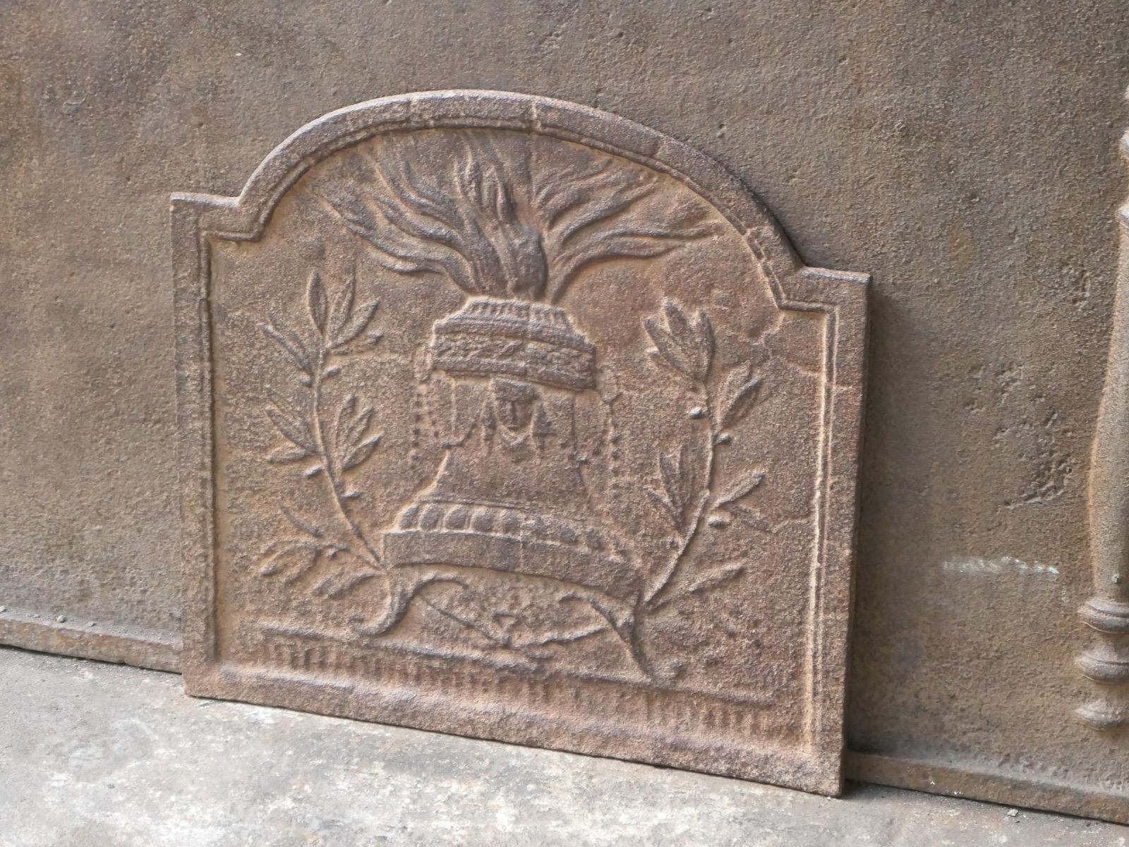 French Neoclassical Fireback / Backsplash, 18th 19th Century photo buy