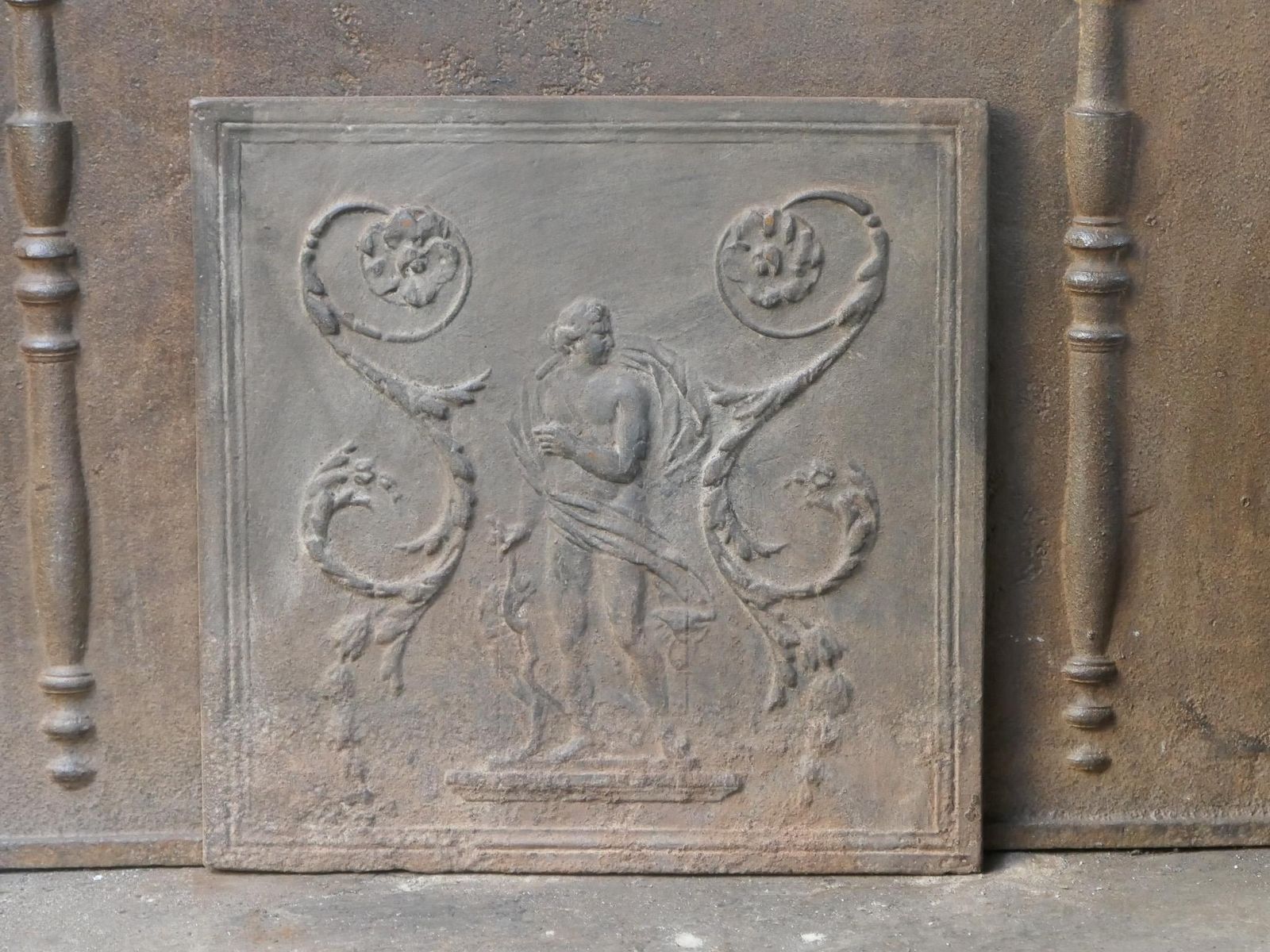 photo buy French Neoclassical 'Diana' Fireback / Backsplash, 18th 19th Century