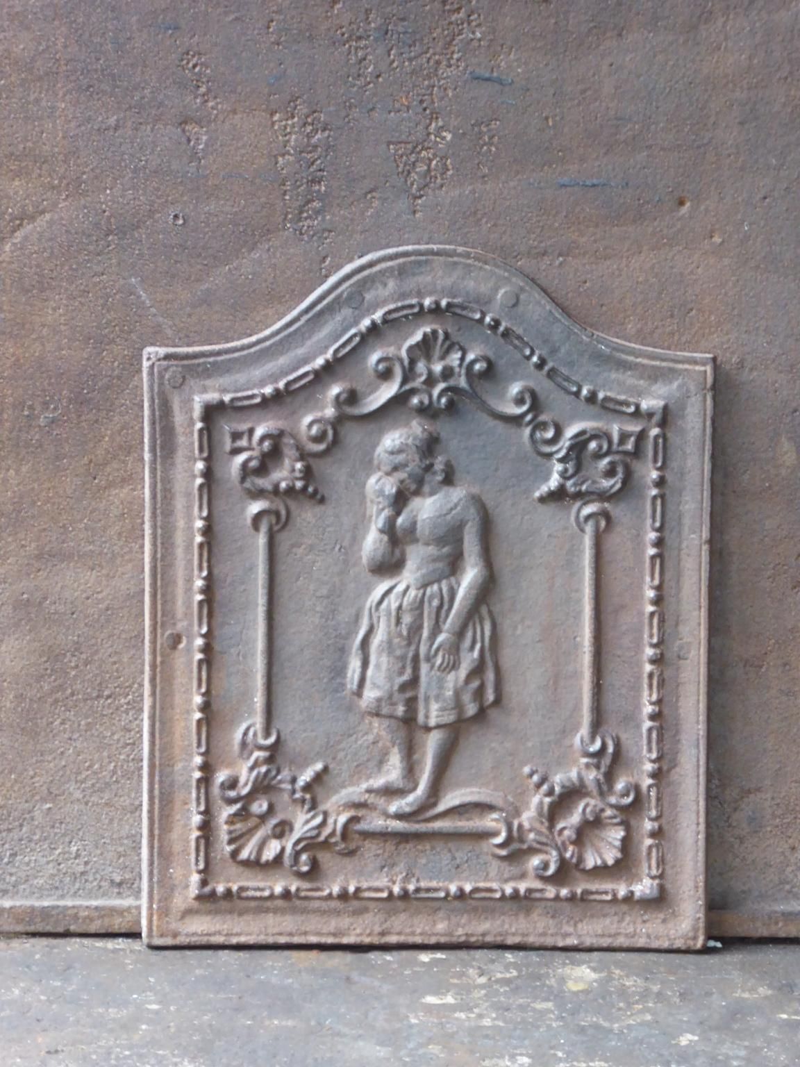 19th Century French Napoleon III Fireback / Backsplash photo for sale