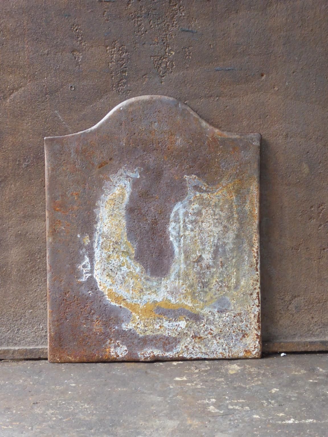 photo furniture 19th Century French Napoleon III Fireback / Backsplash