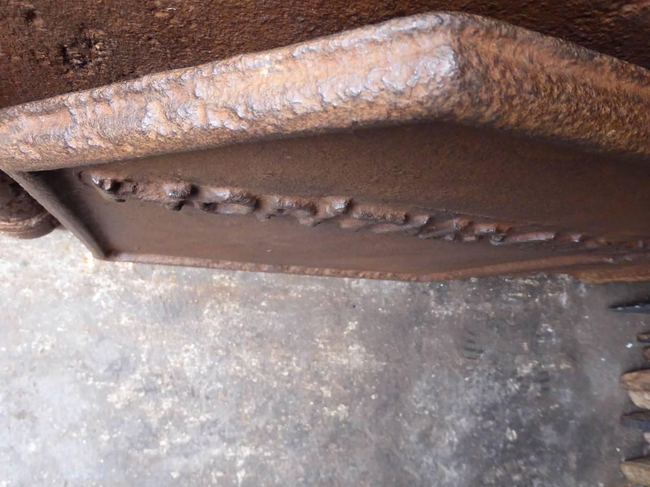 18th Century French 'Name' Fireback / Backsplash photo buy