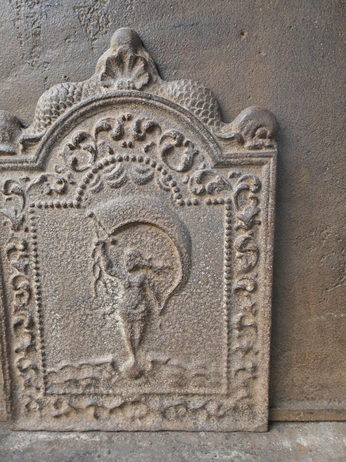 photo for sale 17th 18th Century Dutch Fortuna Fireback