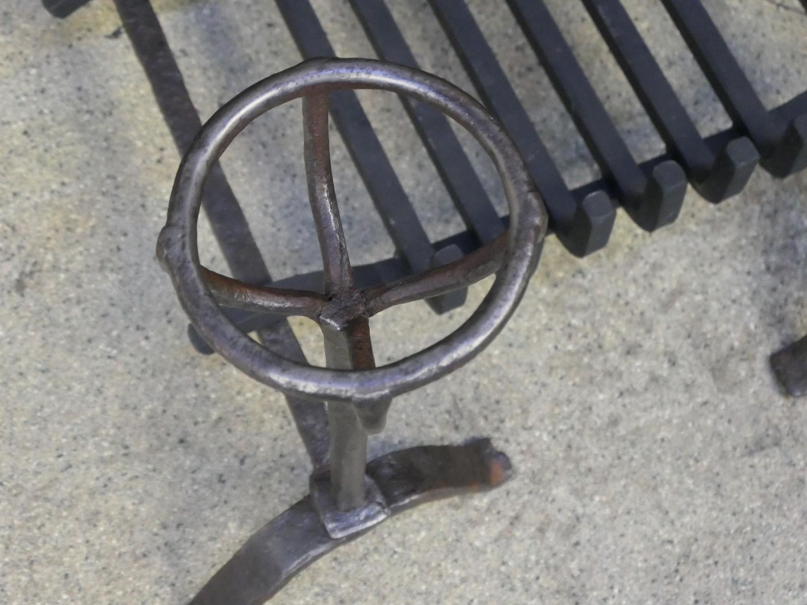 French Louis XV Period Fireplace Grate Or Fire Basket, 18th Century photo 508.0