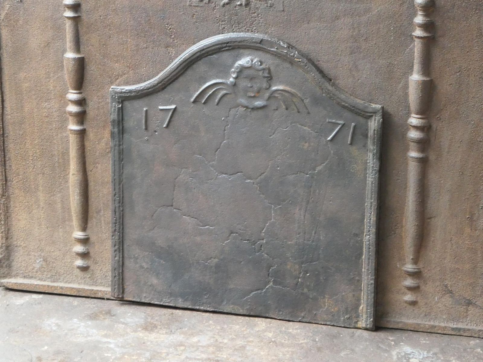 18th Century French Louis XV Period Fireback / Backsplash photo 576.0
