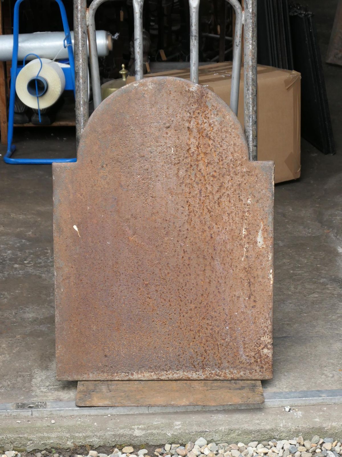 Antique French Neoclassical 'Pillars Of Freedom' Fireback / Backsplash photo buy